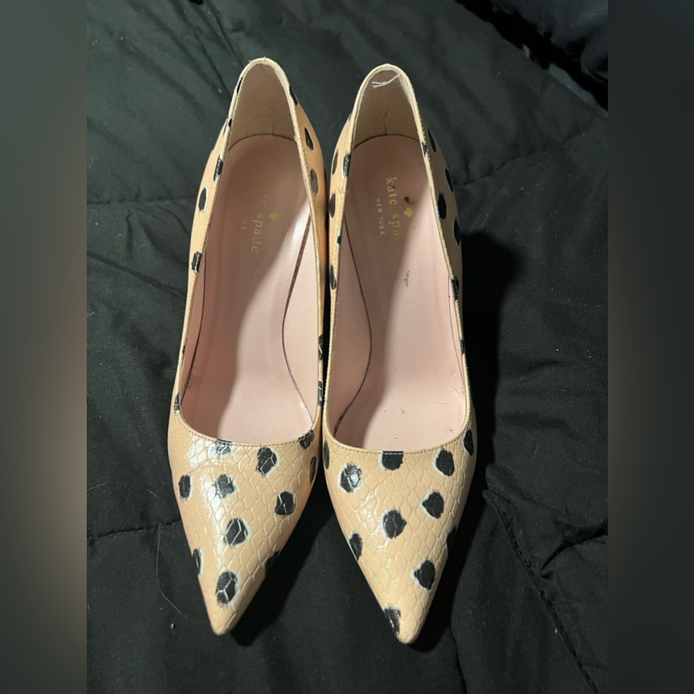 RARE Kate Spade Polka Dot Heels | Size 8.5